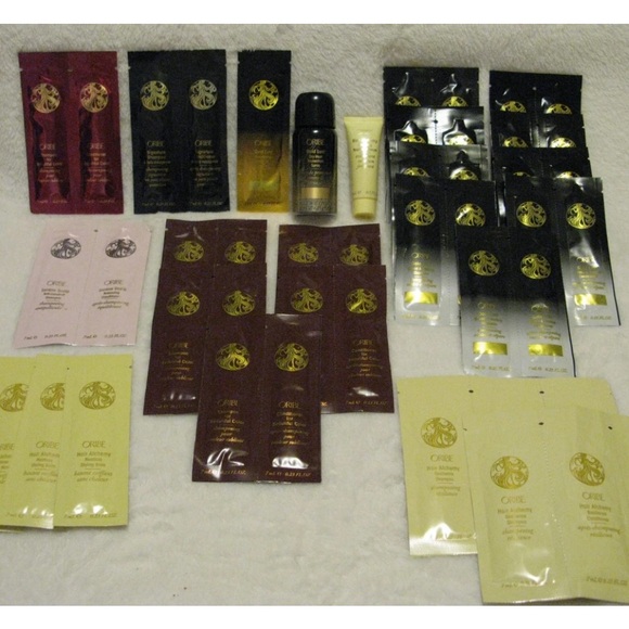 Oribe Other - Oribe Hair Care 46 Piece Sample Travel Lot Gold Lust Shampoo Conditioner More